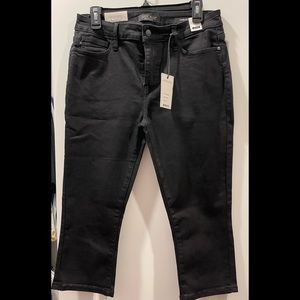 Black Judy Blue Capris.  Size 11, never worn, new with tags